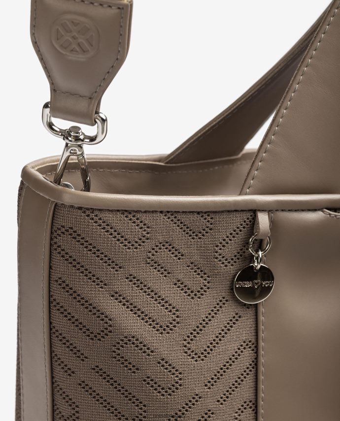 Unisa szövet vásárlótáska nők J4PJX01137 barna