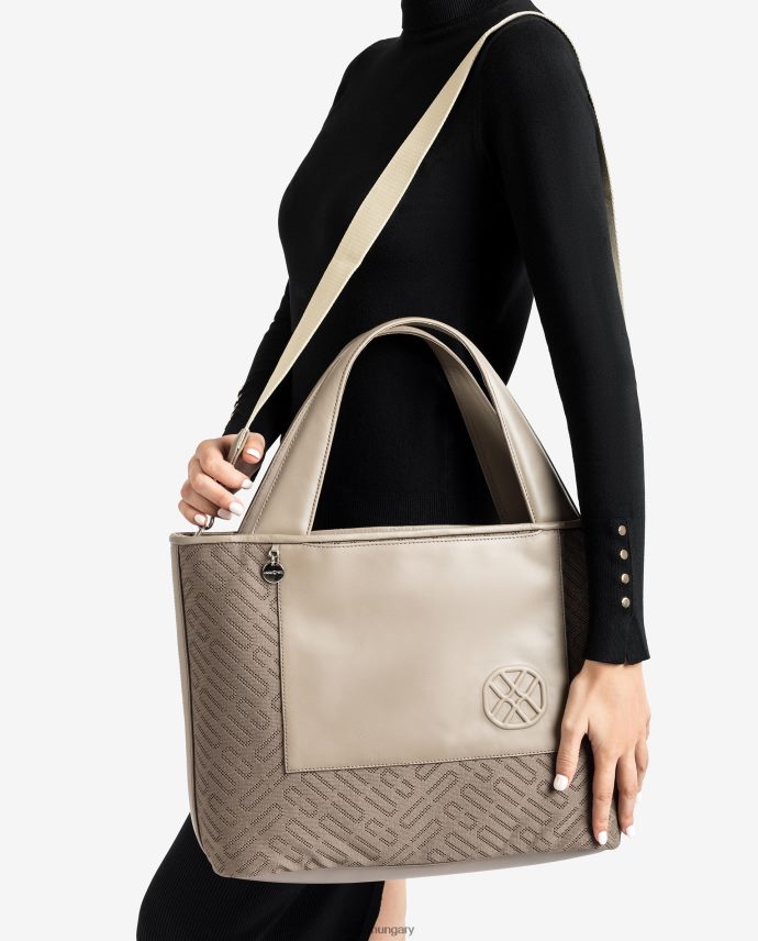 Unisa szövet vásárlótáska nők J4PJX01137 barna