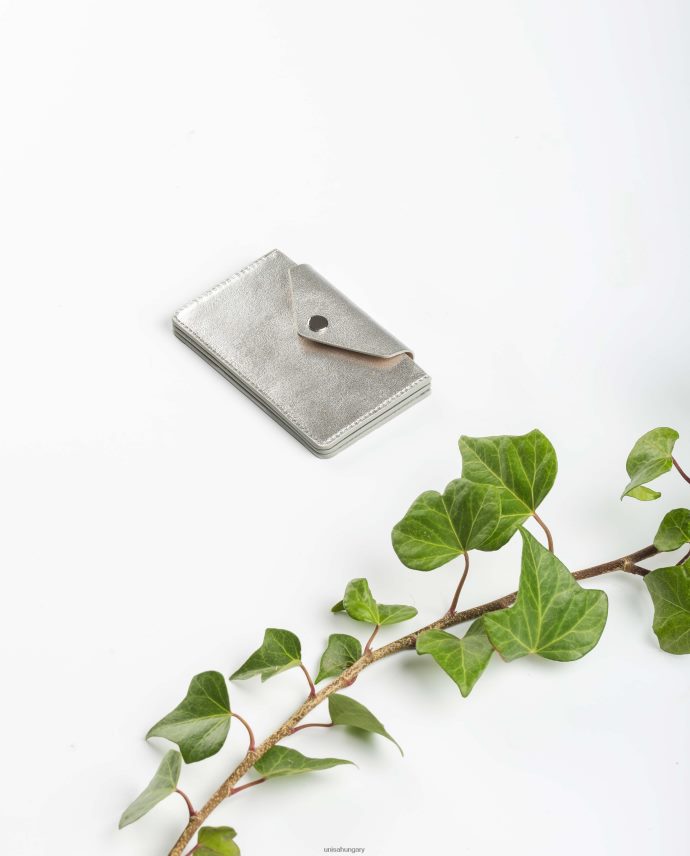 Unisa bőr kártyatartó színű nők J4PJX01237 ezüst