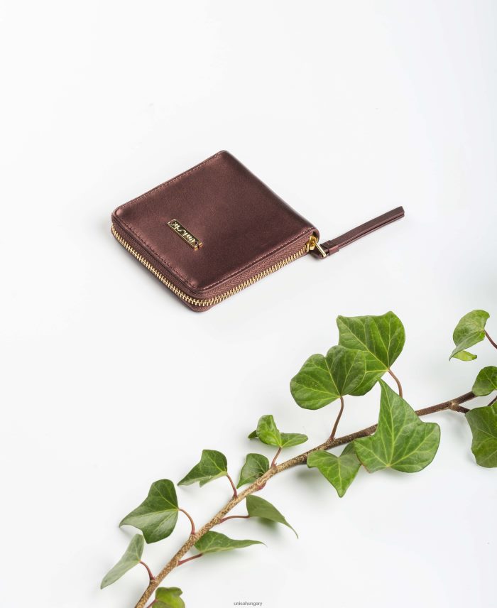 Unisa bőr pénztárca cipzárral nők J4PJX01235 piros