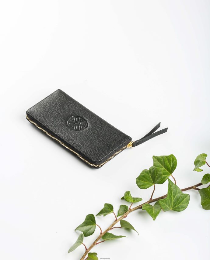 Unisa vékony pénztárca monogram nők J4PJX01231 fekete