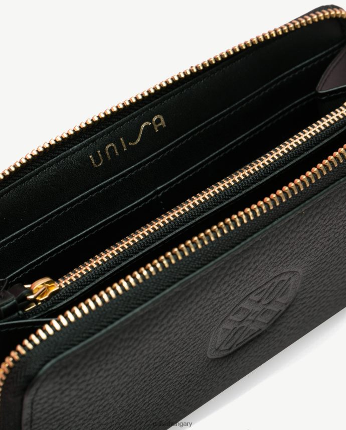 Unisa vékony pénztárca monogram nők J4PJX01231 fekete