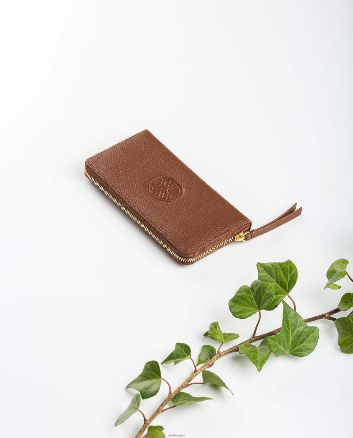 Unisa vékony pénztárca monogram nők J4PJX01232 barna